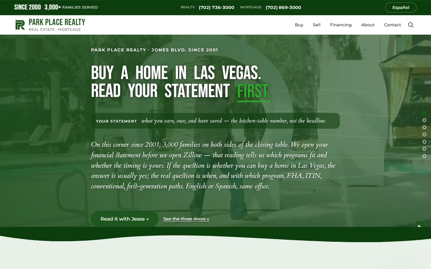 Park Place Realty: Home
