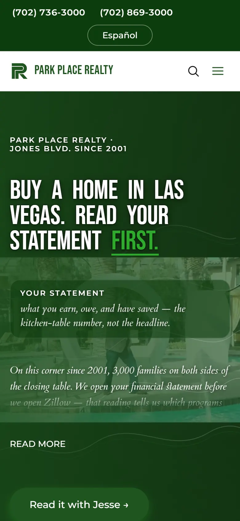 Park Place Realty: Home