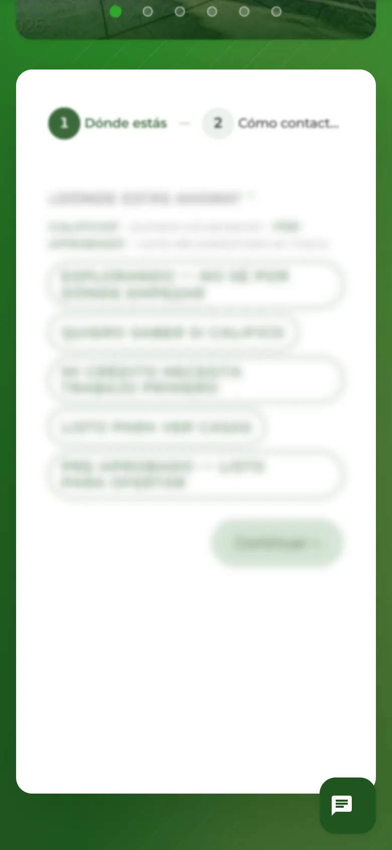 Park Place Realty: Lead form, step by step (Spanish site) (Phone)